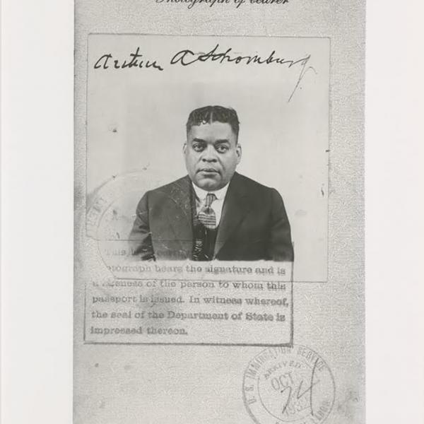 Rafia Zafar guest edits African American Review’s special issue on Arturo Alfonso Schomburg