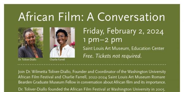 African Film: A Conversation with the STL Art Museum 
