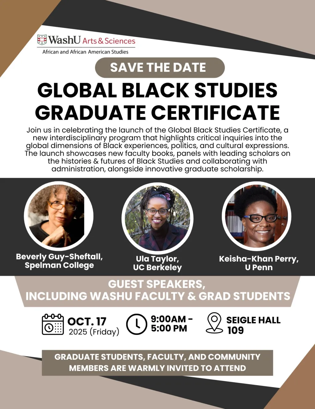 AFAS Global Black Studies Launch Event