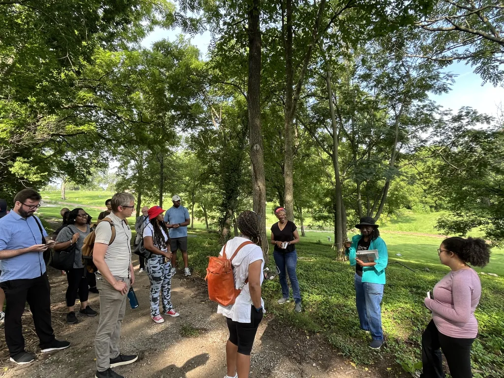 "" Summer Institute Greenwood Cemetery Tour